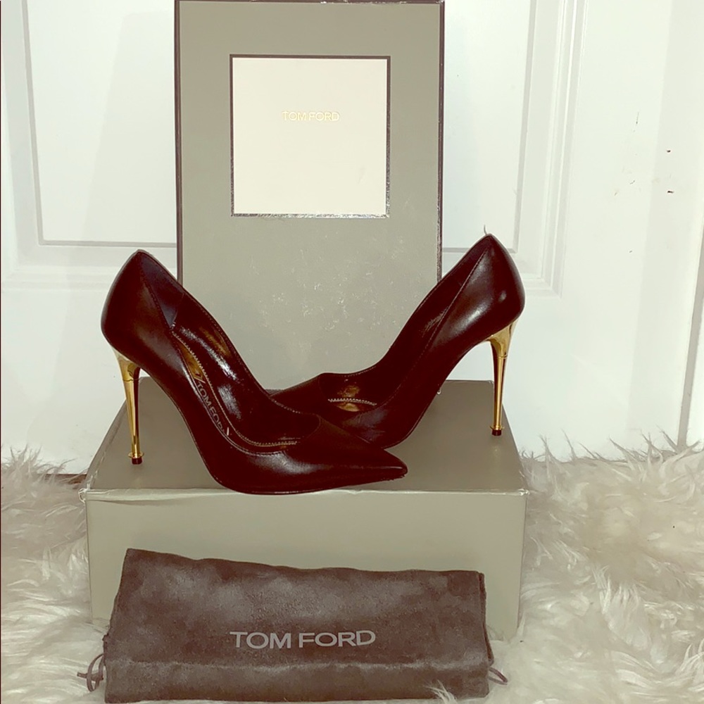 Tom Ford leather pumps
